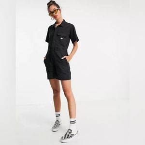 Dickies Large short sleeve shortalls navy